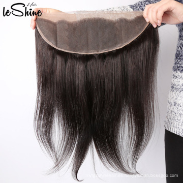 13x4 Frontal suizo transparente del cordón con la cutícula del pelo del bebé alineó las fábricas del cabello humano de la Virgen para la venta en China